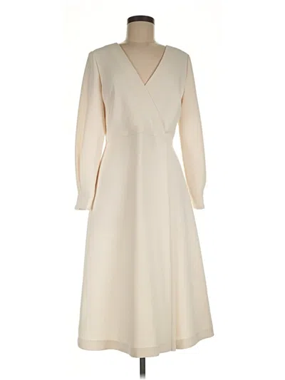 Pre-owned Tara Jarmon Casual Dress In Ivory