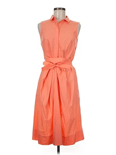 Pre-owned Tara Jarmon Casual Dress In Orange