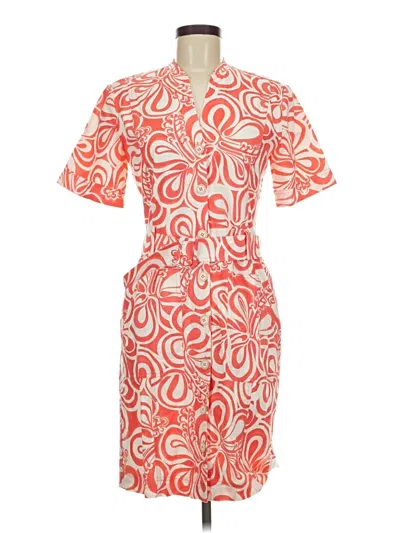 Pre-owned Tara Jarmon Casual Dress In Orange