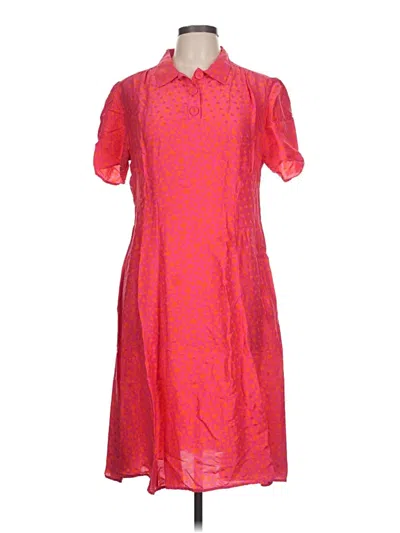 Pre-owned Tara Jarmon Casual Dress In Pink