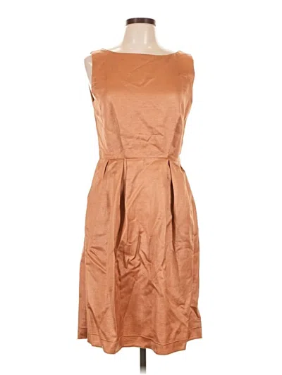 Pre-owned Tara Jarmon Casual Dress In Tan