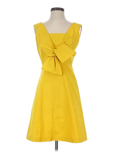 Pre-owned Tara Jarmon Casual Dress In Yellow
