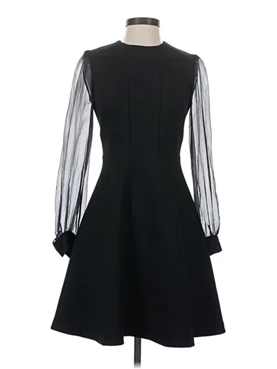 Pre-owned Tara Jarmon Cocktail Dress In Black