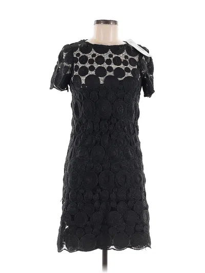 Pre-owned Tara Jarmon Cocktail Dress In Black