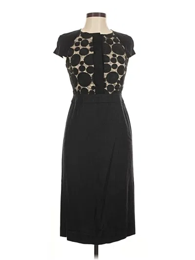 Pre-owned Tara Jarmon Cocktail Dress In Black