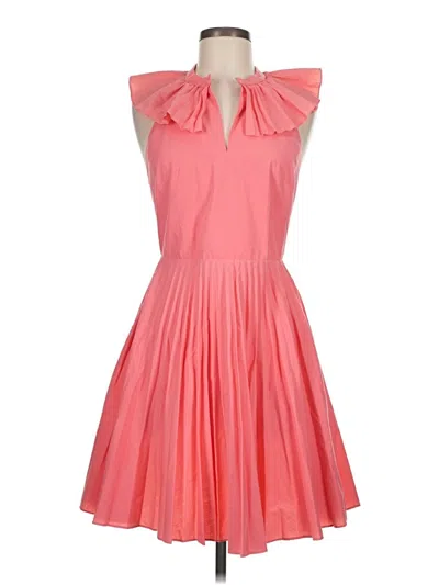 Pre-owned Tara Jarmon Cocktail Dress In Pink