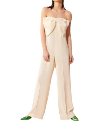 Tara Jarmon Coeur Jumpsuit In Ecru In Neutral