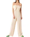 Tara Jarmon Coeur Jumpsuit In Ecru In Neutral