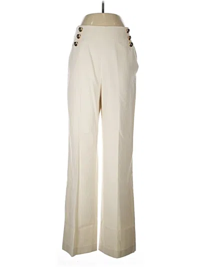 Pre-owned Tara Jarmon Dress Pants In Ivory