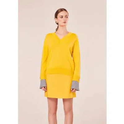 Tara Jarmon Primrose Sweater In Yellow