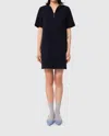 Tara Jarmon Ray Mini Dress In Navy In Blue