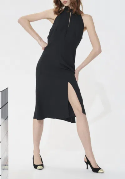 Tara Jarmon Rosalicia Dress In Noir In Black
