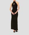 Tara Jarmon Rosange Maxi Dress In Black In Black