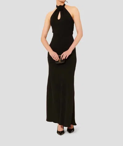 Tara Jarmon Rosange Maxi Dress In Black
