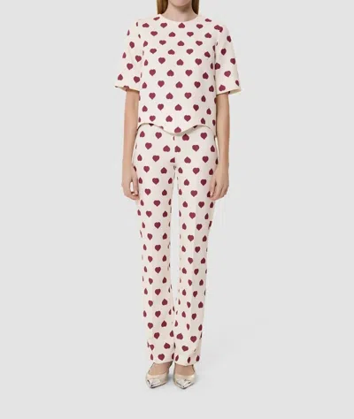 Tara Jarmon Paivan Pants In Ecru In White