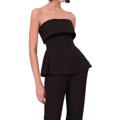 Tara Jarmon Tonnie Top In Nocturne In Black