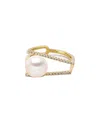 Tara Pearls 14k 0.11 Ct. Tw. Diamond Ring In Gold
