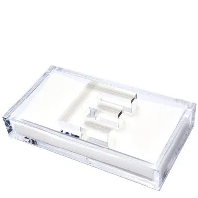 Tara Wilson Designs Acrylic Flat Napkin Holder In Multi