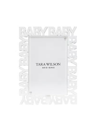 Tara Wilson Designs Baby 4'' X 6'' Acrylic Frame In Clear