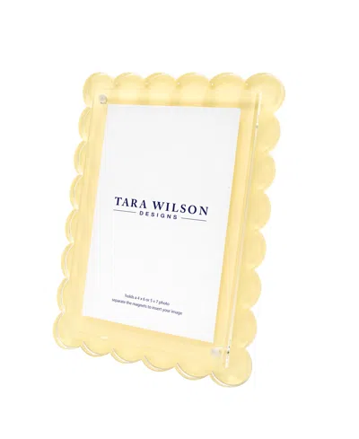 Tara Wilson Designs Scallop Frame, 4" X 6", 5" X 7"