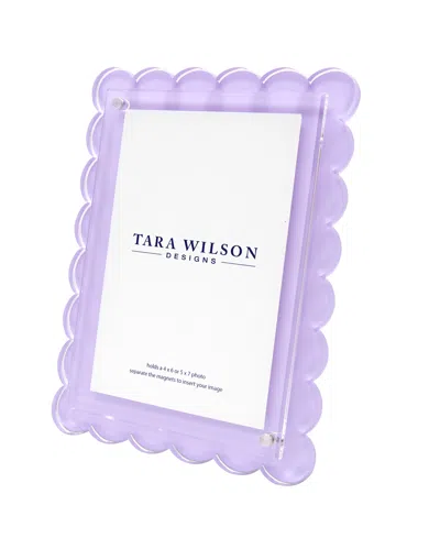 Tara Wilson Designs Scallop Frame, 4" X 6", 5" X 7"