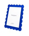 TARA WILSON DESIGNS SCALLOP FRAME, 8" X 10"