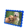 Tara Wilson Designs Scallop Frame In Blue