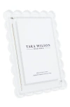 Tara Wilson Designs Scallop Picture Frame In Transparent