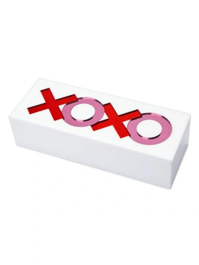 Tara Wilson Designs Xoxo Trinket Box In White