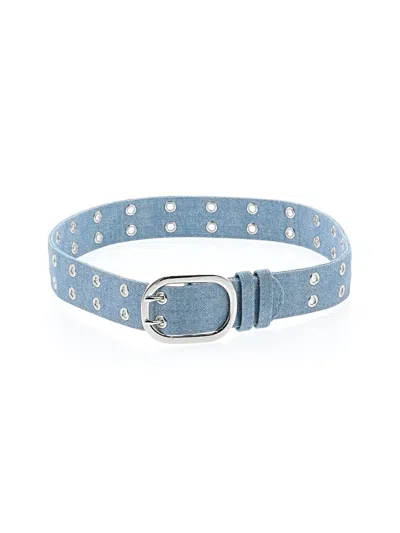 Pre-owned Target Belt In Blue