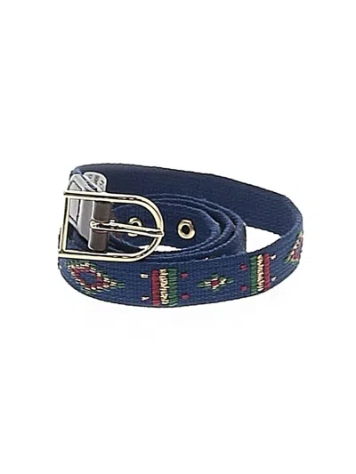 Pre-owned Target Belt In Blue