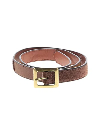 Pre-owned Target Belt In Brown