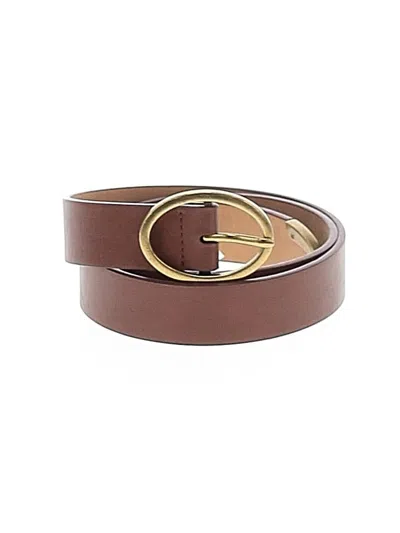 Pre-owned Target Belt In Brown