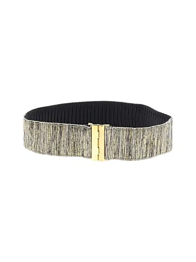 Pre-owned Target Belt In Gold