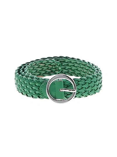Pre-owned Target Belt In Green