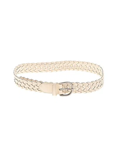 Pre-owned Target Belt In Ivory