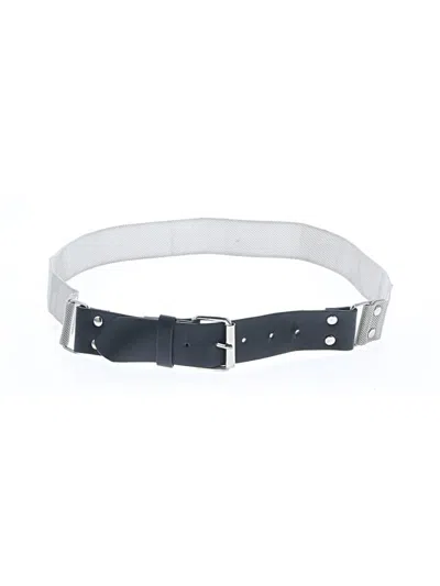Pre-owned Target Belt In Silver