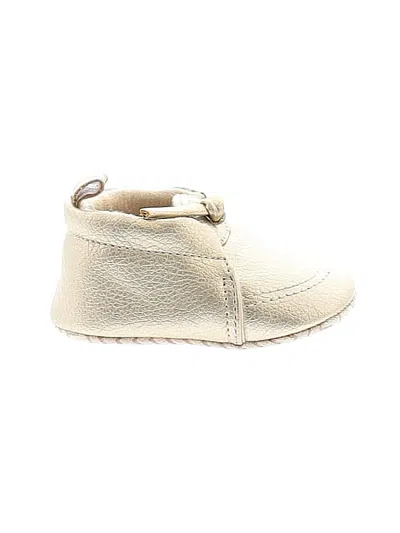 Pre-owned Target Babies' Booties In Gold