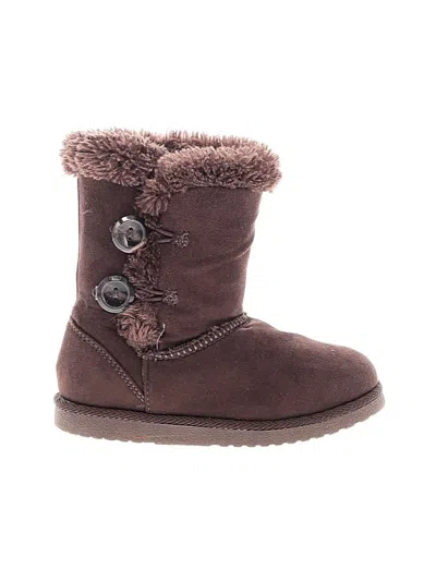 Pre-owned Target Kids' Boots In Brown