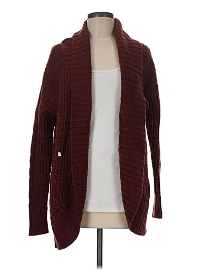 Pre-owned Target Cardigan Sweater In Burgundy