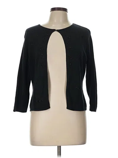 Pre-owned Target Cashmere Cardigan Sweater In Black