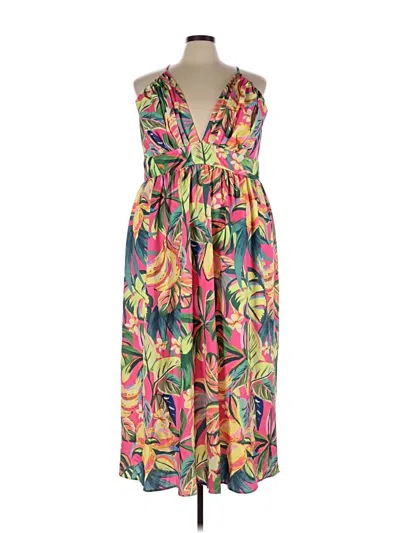 Pre-owned Target Casual Dress In Burgundy