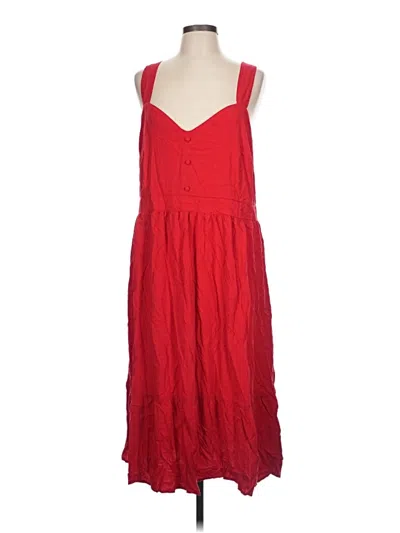 Pre-owned Target Casual Dress In Red