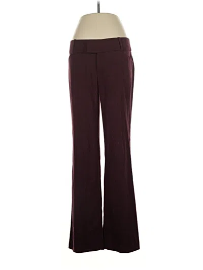Pre-owned Target Casual Pants In Burgundy