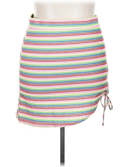 Pre-owned Target Casual Skirt In White