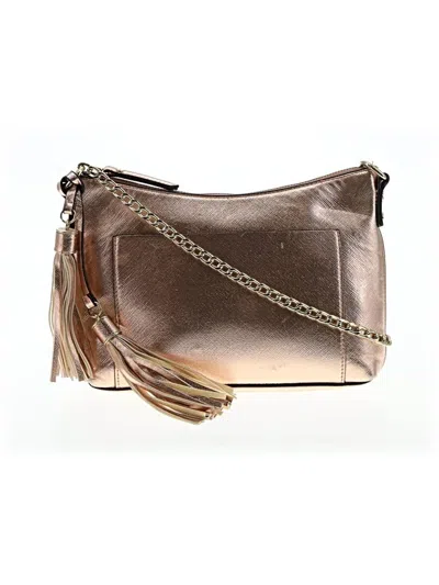 Pre-owned Target Crossbody Bag In Gold