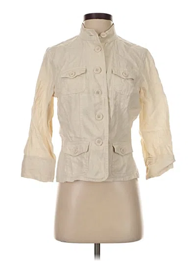 Pre-owned Target Jacket In Ivory