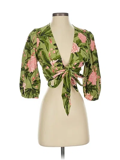 Pre-owned Target Kimono In Green