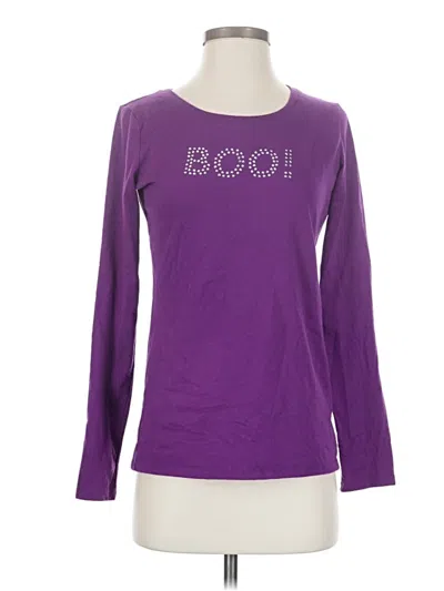 Pre-owned Target Long Sleeve T-shirt In Purple