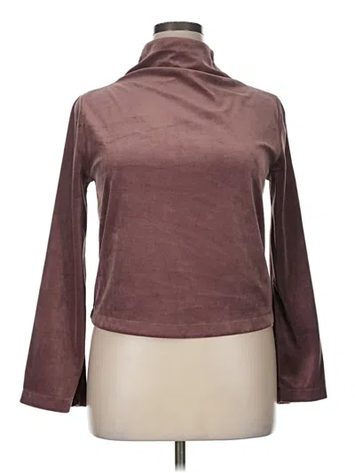 Pre-owned Target Long Sleeve Turtleneck In Purple